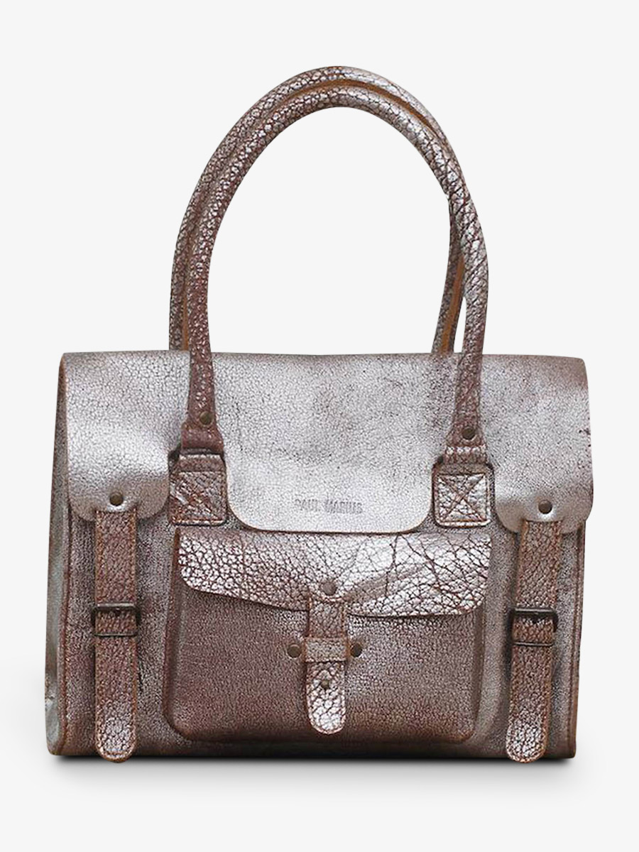 leather-shoulder-bag-for-woman-silver-front-view-picture-lerive-gauche--m-silver-amber-paul-marius-3760125333137