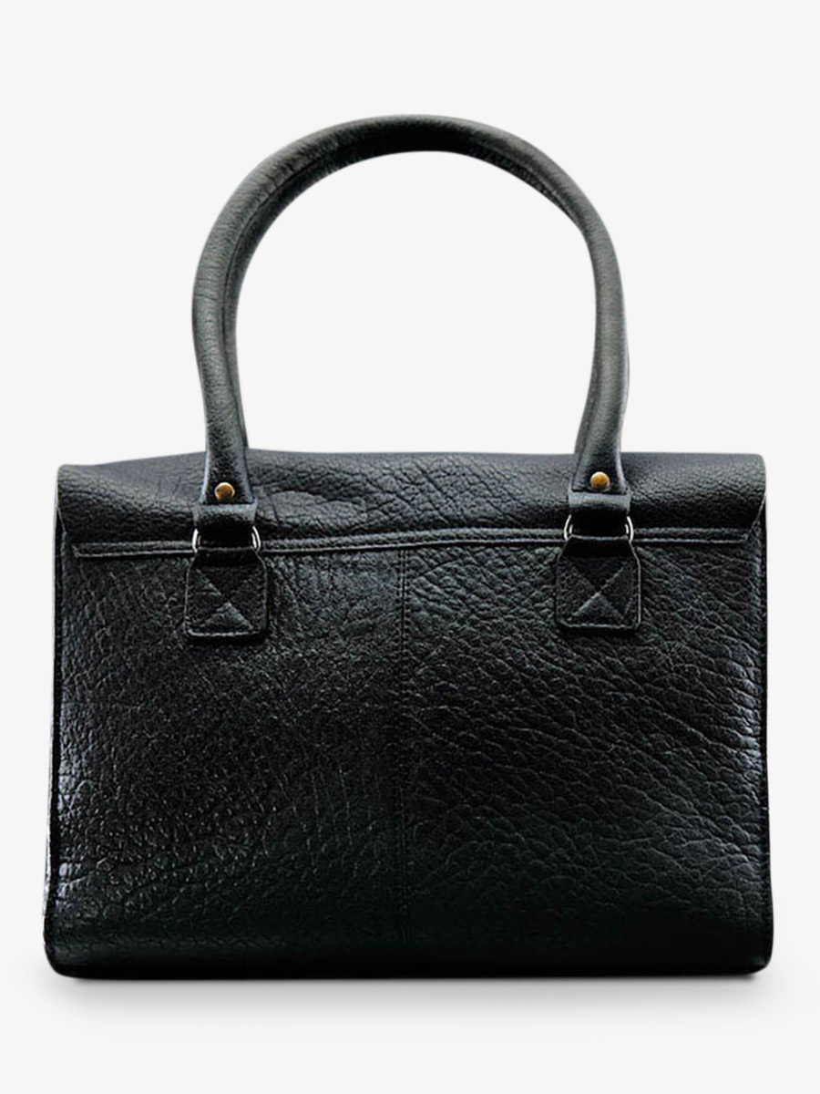 leather-shoulder-bag-for-woman-multicoloured-black-gold-rear-view-picture-lerive-gauche--m-black-gold-paul-marius-3760125332123