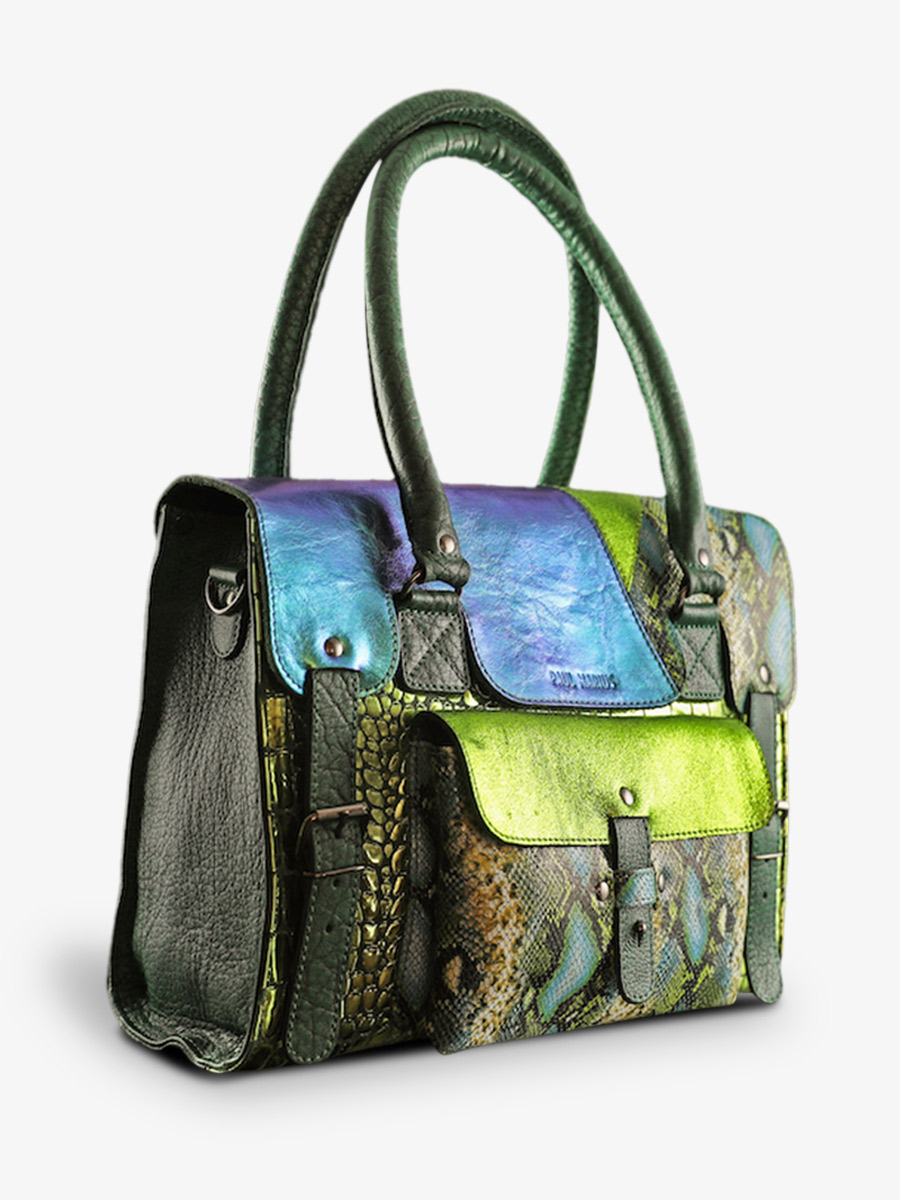 leather-shoulder-bag-for-woman-multicoloured-side-view-picture-lerive-gauche--m-chimere-dragon-paul-marius-3760125348018