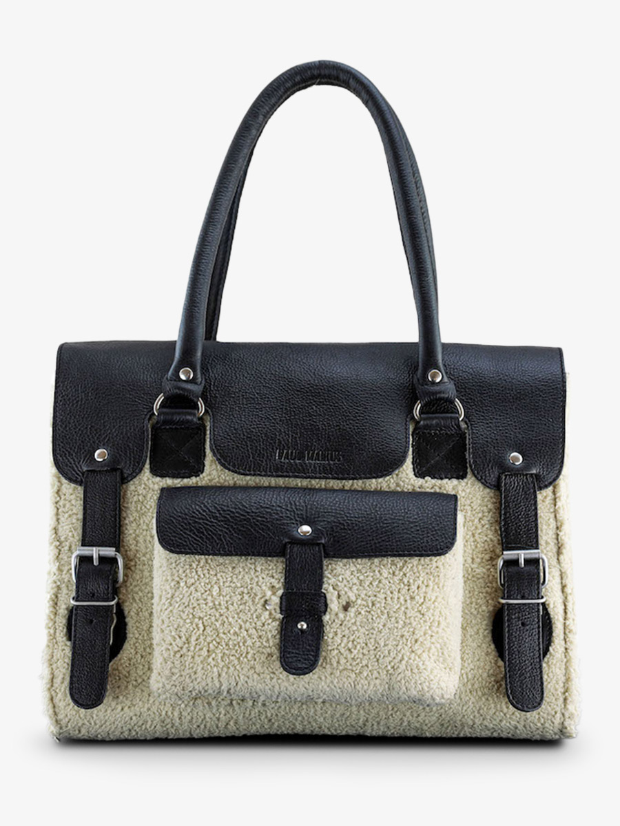 leather-shoulder-bag-for-woman-multicoloured-black-front-view-picture-lerive-gauche--m-himalaya-oily-black-paul-marius-3760125352299