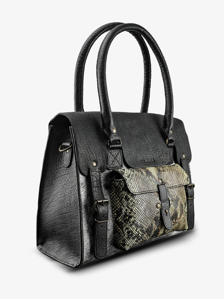 leather-shoulder-bag-for-woman-silver-black-side-view-picture-lerive-gauche--m-python-silver-black-paul-marius-3760125338729