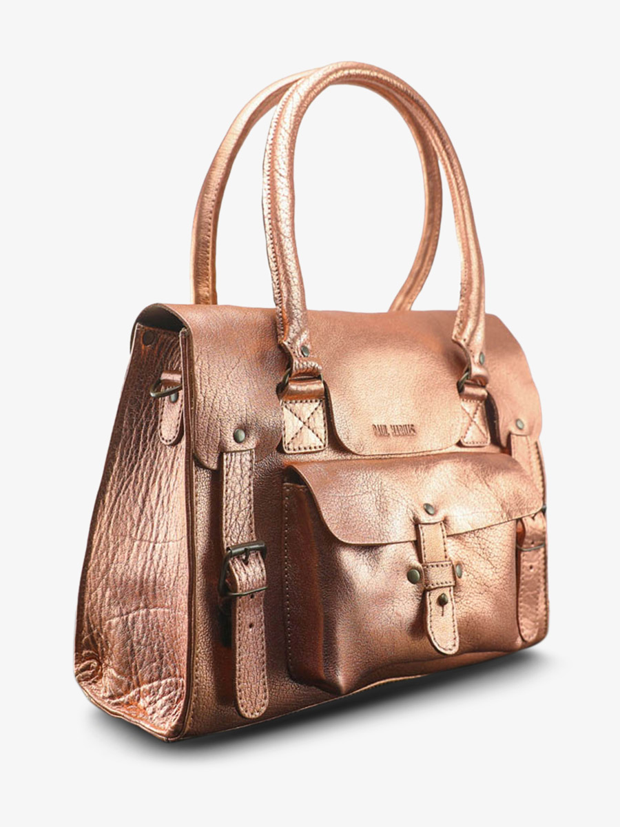 leather-shoulder-bag-for-woman-pink-gold-side-view-picture-lerive-gauche--m-rose-gold-paul-marius-3760125338569