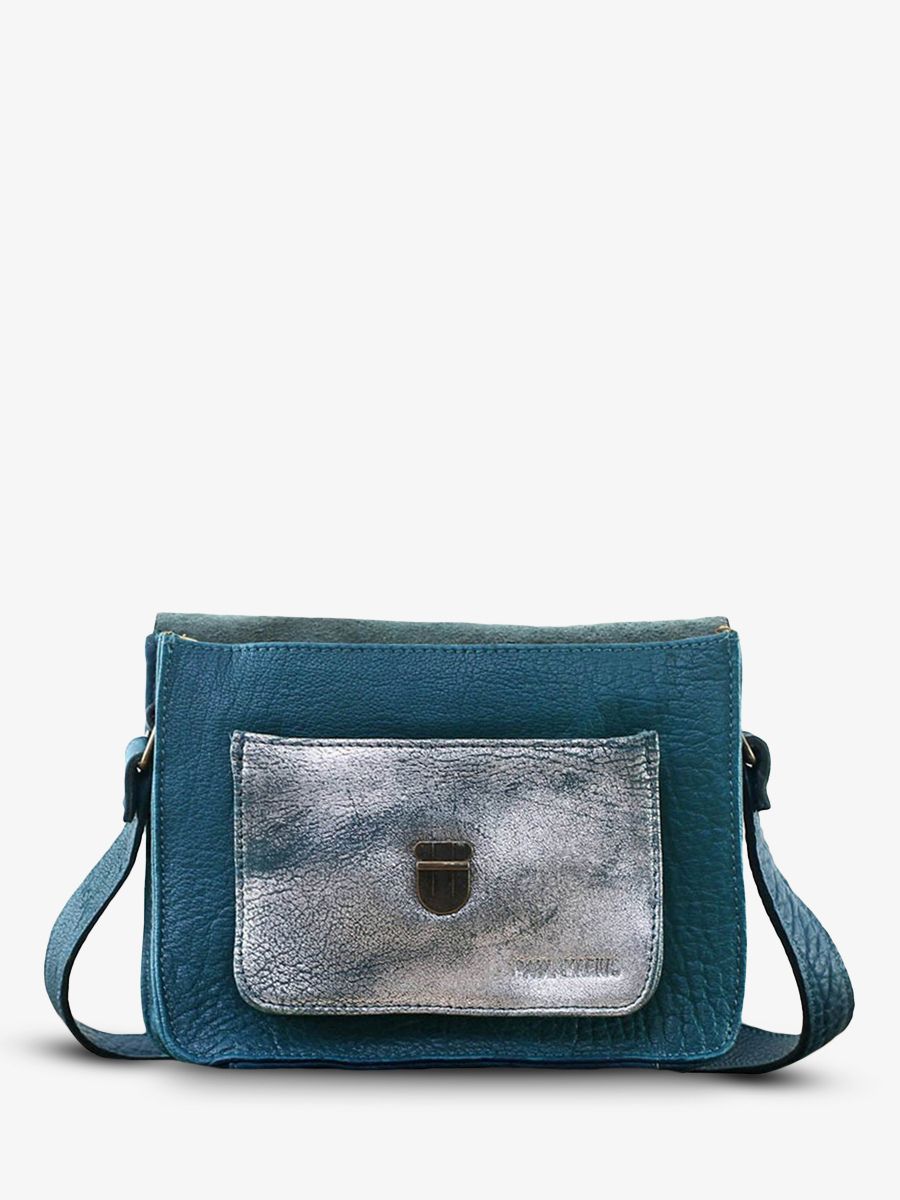 leather-hand-bag-for-woman-blue-silver-side-view-picture-mademoiselle-george-pool-blue-silver-paul-marius-3760125332161