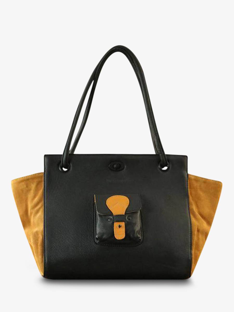 handbag-for-woman-paulmarius-multicoloured-black-front-view-picture-madame-m-black-saffron-paul-marius-3760125332765
