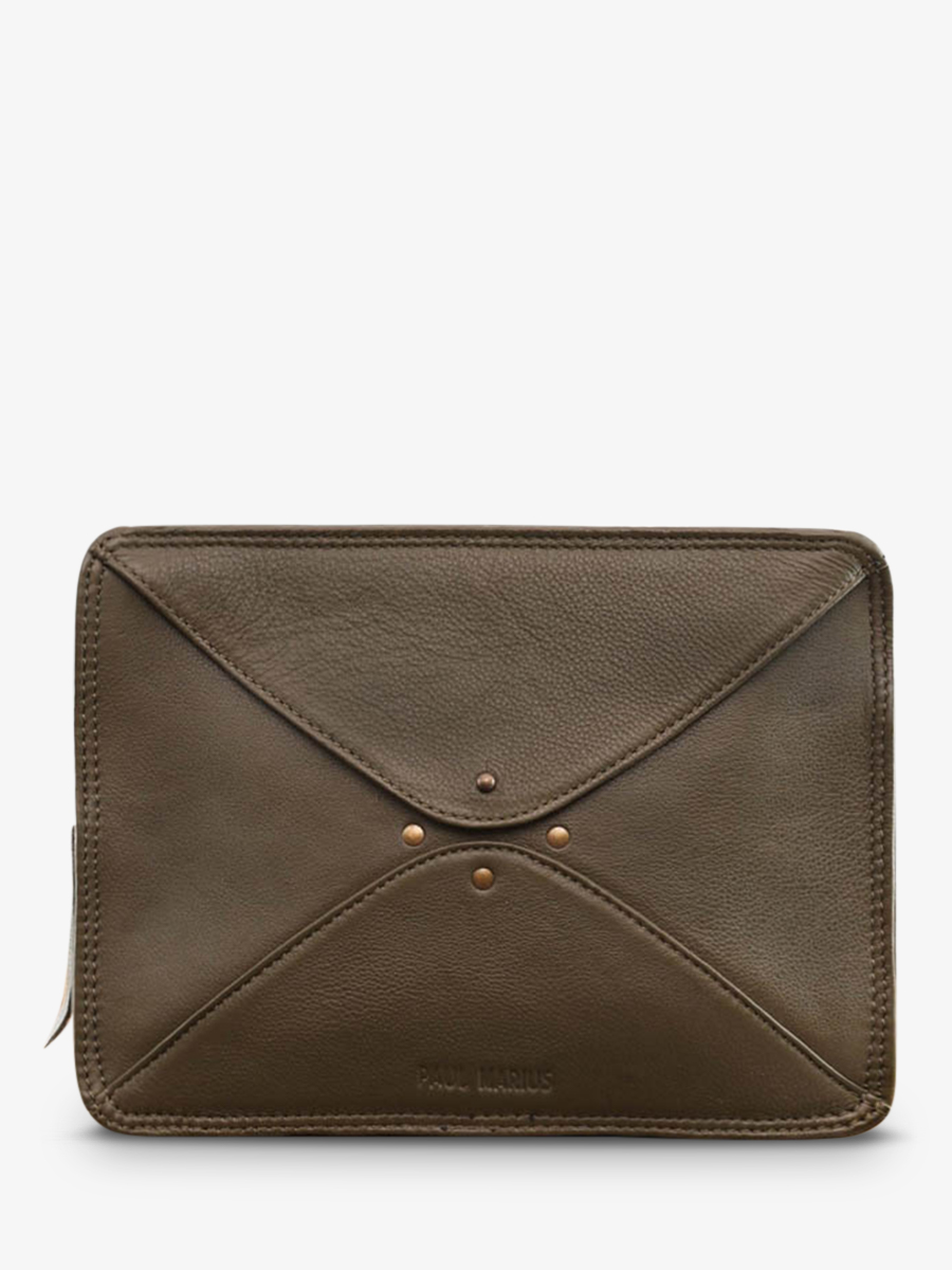 Khaki clearance clutch bag