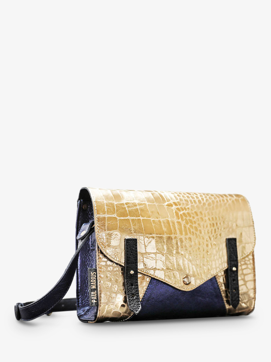 leather-woman-shoulder-bag-gold-blue-side-view-picture-lindispensable-caiman-gold-metallic-blue-paul-marius-3760125348650