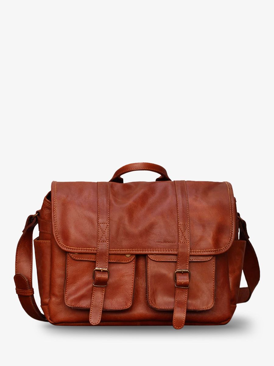 leather-camera-bag-brown-front-view-picture-lereporter-light-brown-paul-marius-3770003007265
