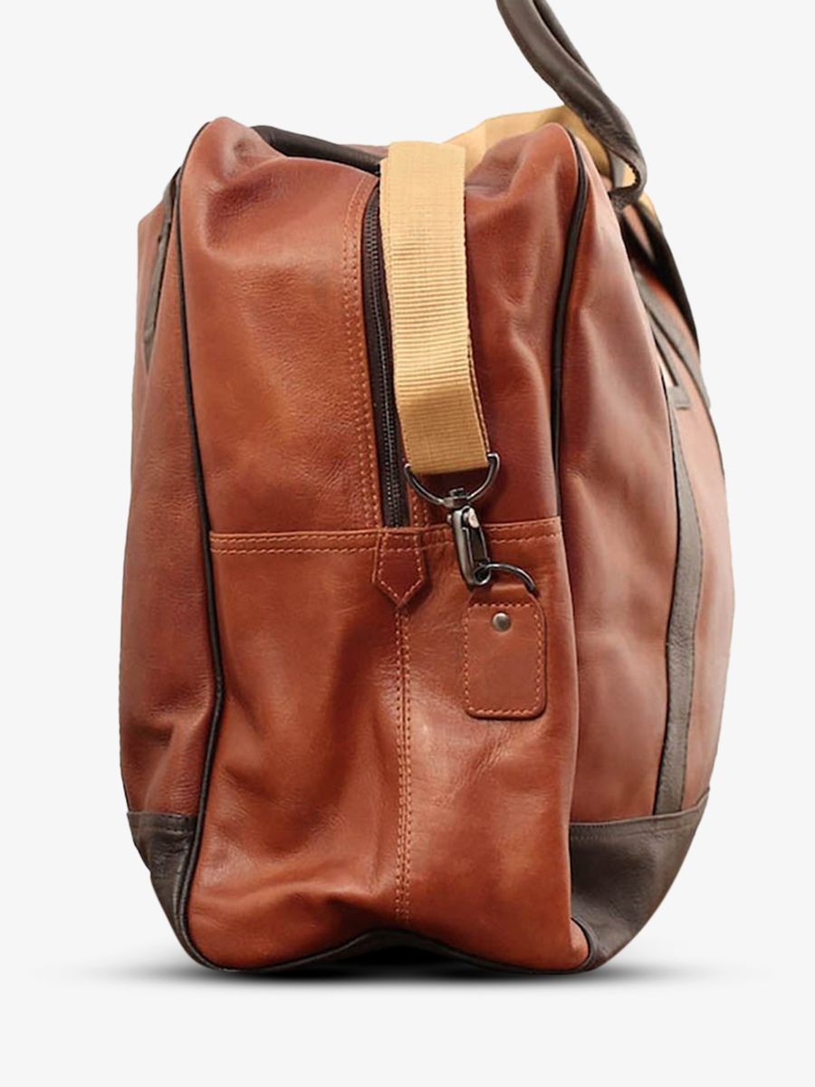leather-travel-bag-brown-side-view-picture-lelong-courrier-light-brown-paul-marius-3770003007739