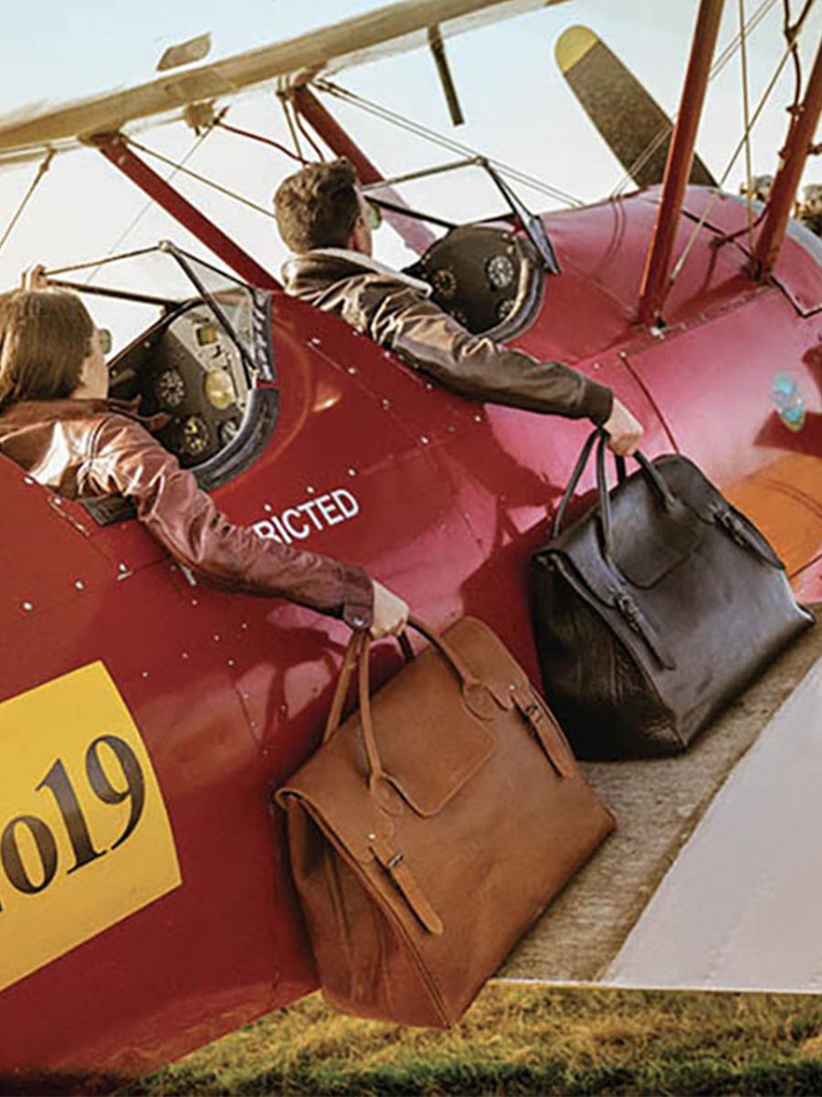 Duffle sales bag cuir