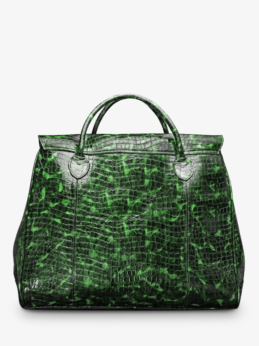 big-leather-travel-bag-for-men-green-rear-view-picture-rouen-delhi-caiman-varnished-emerald-paul-marius-3760125341491