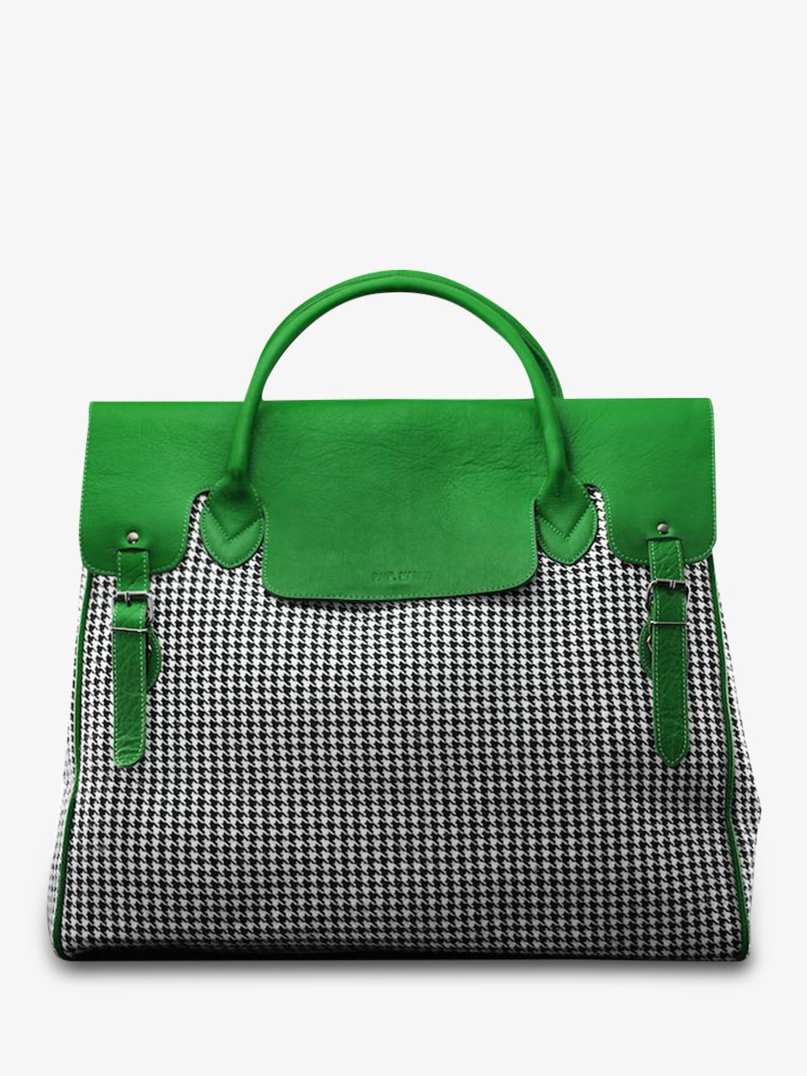big-leather-travel-bag-for-men-green-front-view-picture-rouen-delhi-grand-prix-acid-green-paul-marius-3760125347455