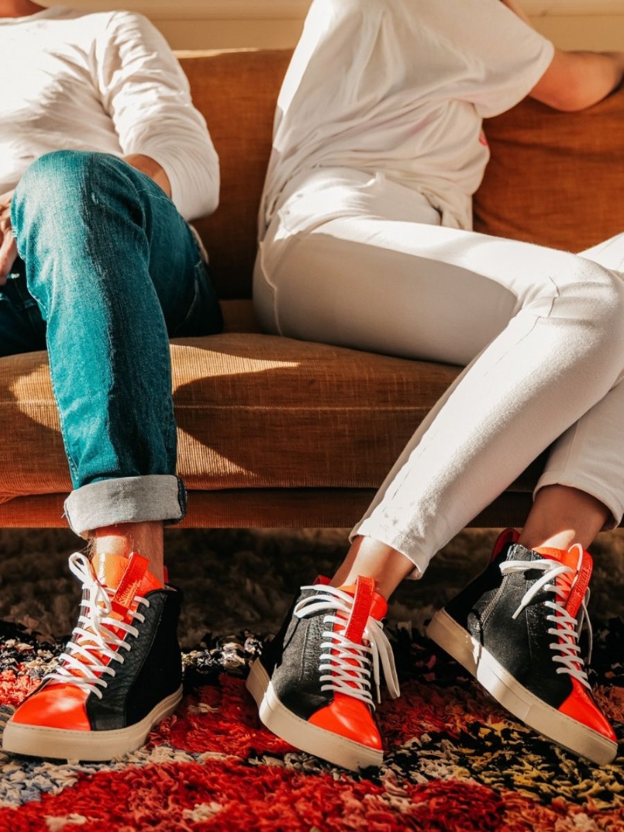 sneakers-for-women-orange-front-view-picture-pm001-neon-orange-paul-marius-3760125350042