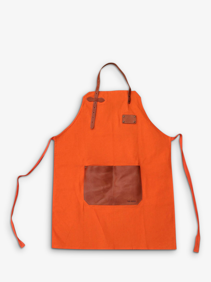 leather-apron-orange-front-view-picture-letablier-orange-paul-marius-3760125333748