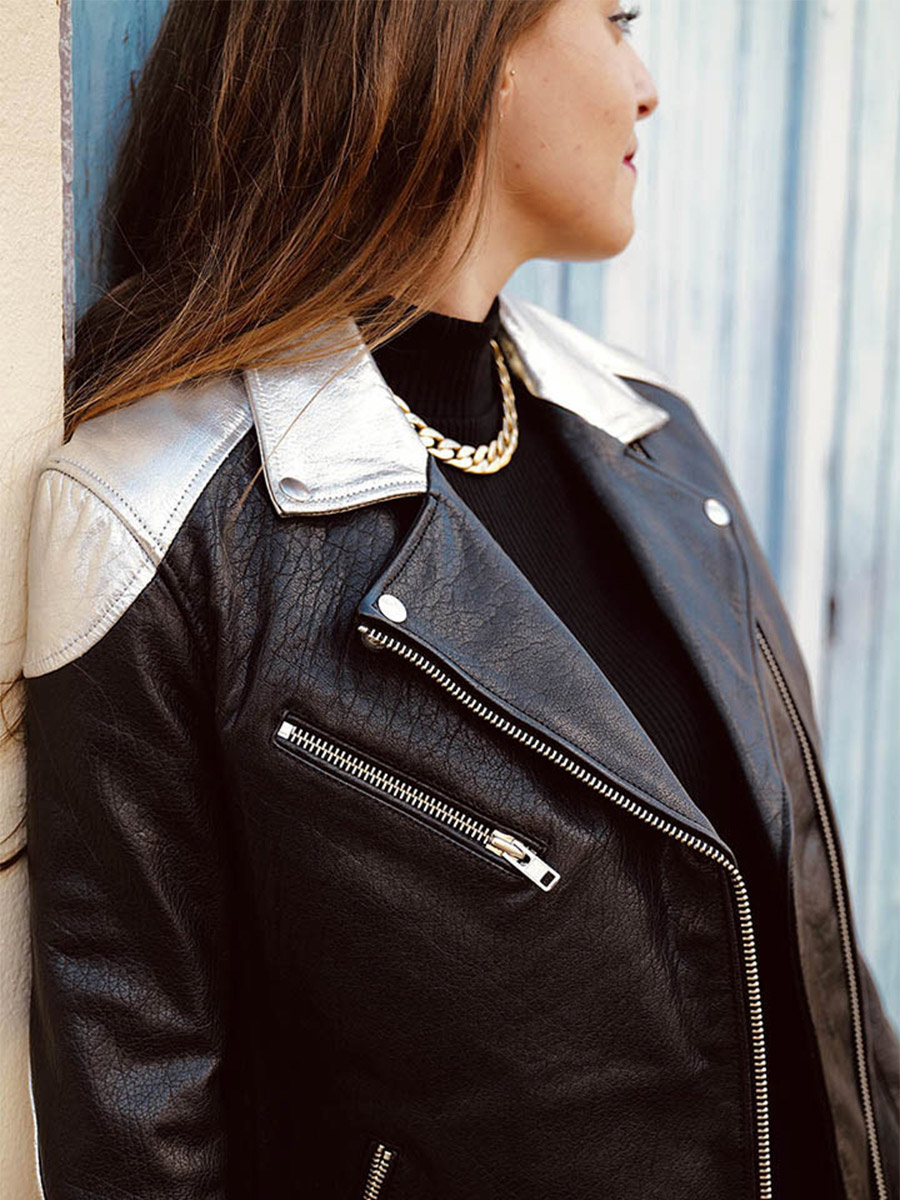 Perfecto noir on sale femme