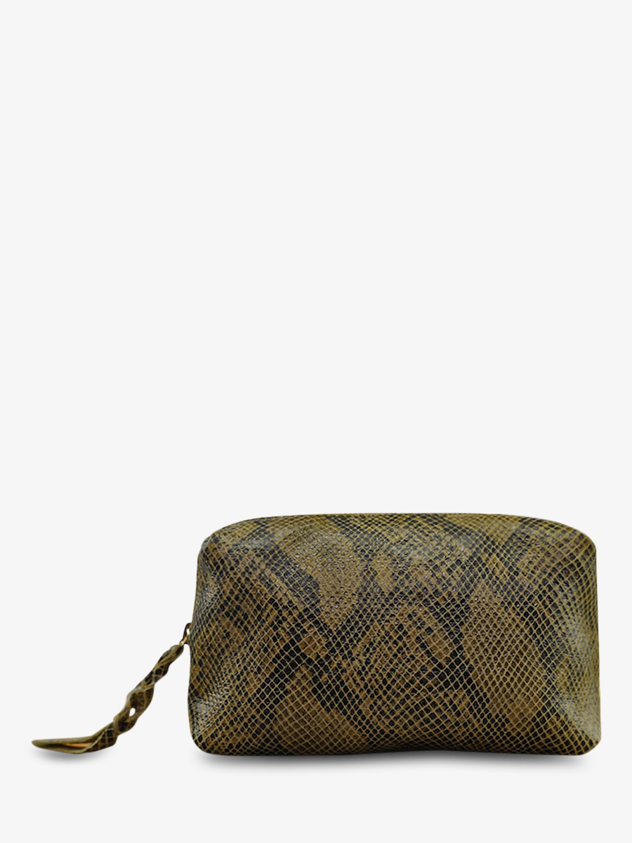 toiletry-bag-for-women-khaki-front-view-picture-adele-python-khaki-paul-marius-3760125337708