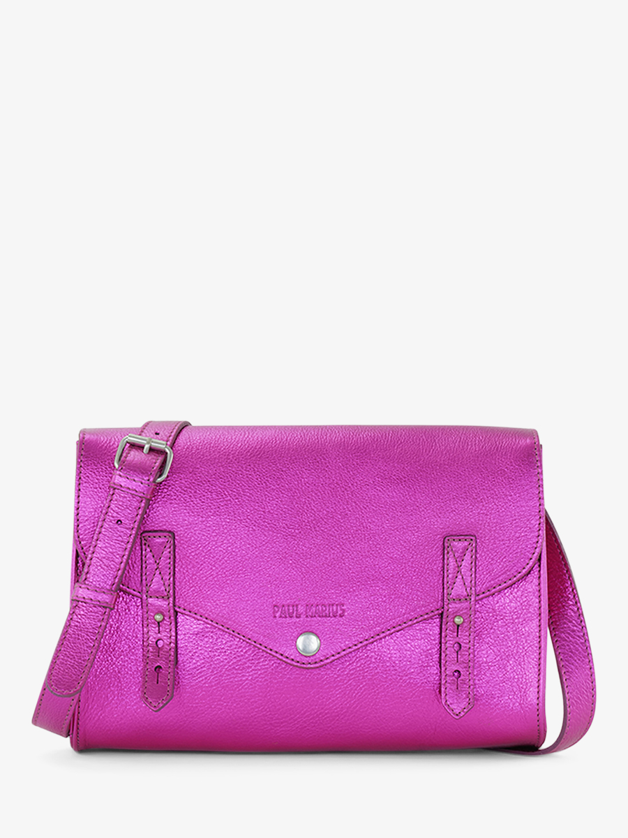 leather-cross-body-bag-for-women-pink-front-view-picture-lindispensable-ultraviolet-paul-marius-3760125357669