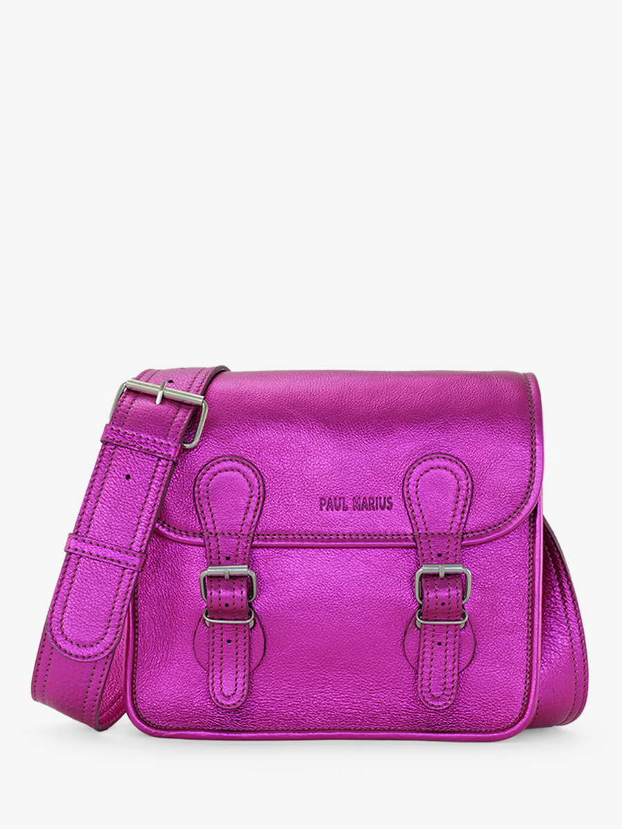 leather-cross-body-bag-for-women-pink-front-view-picture-lasacoche-s-ultraviolet-paul-marius-3760125357591