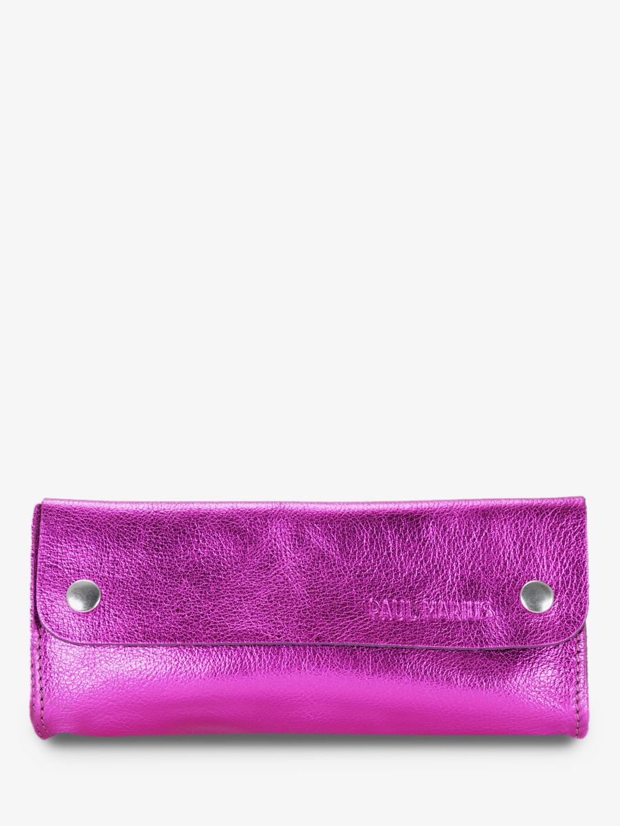 leather-pencil-case-for-women-pink-front-view-picture-latrousse-de-paul-ultraviolet-paul-marius-3760125357607