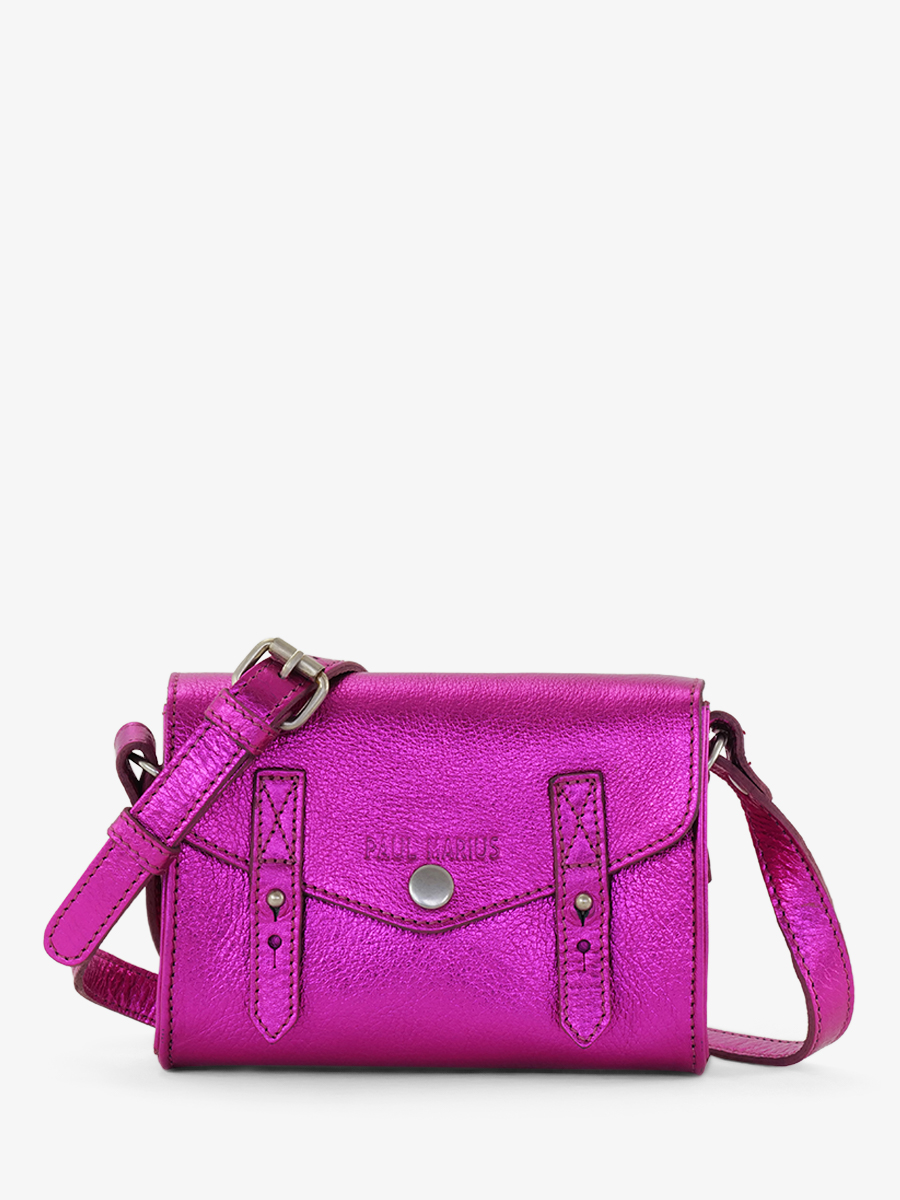 leather-cross-body-bag-for-women-pink-front-view-picture-lemini-indispensable-ultraviolet-paul-marius-3760125357621
