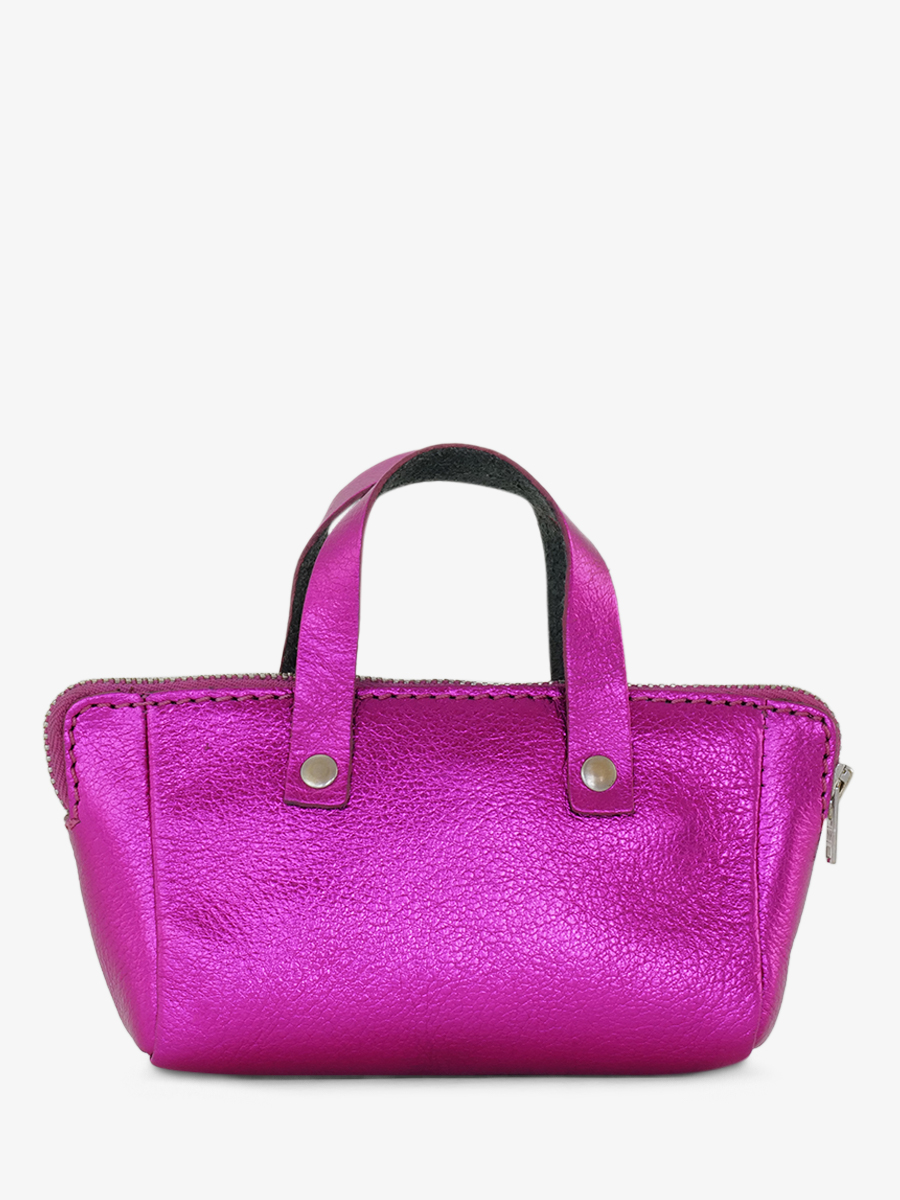 Pink Leather Purse for Women MonPremier Paul Marius Electric Pink PAUL MARIUS