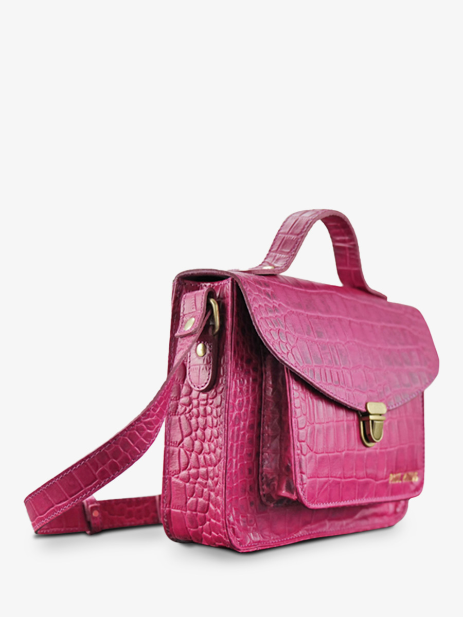 leather-hand-bag-for-woman-pink-side-view-picture-mademoiselle-george-alligator-cocktail-tourmaline-paul-marius-3760125355740