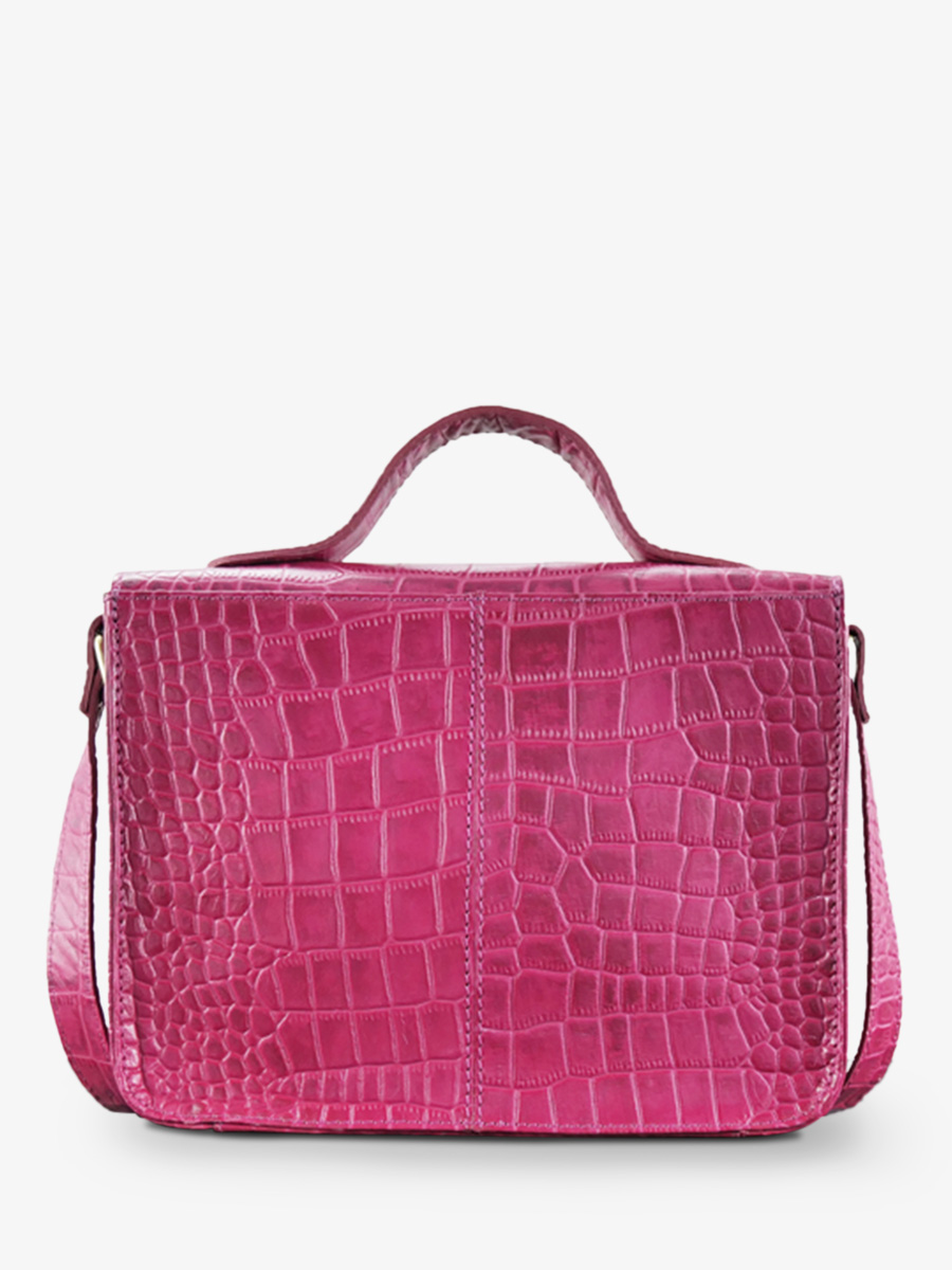 leather-hand-bag-for-woman-pink-rear-view-picture-mademoiselle-george-alligator-cocktail-tourmaline-paul-marius-3760125355740