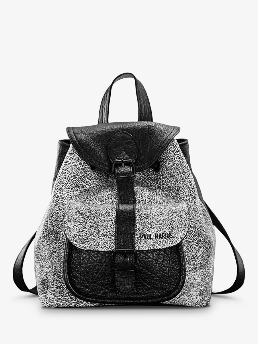 leather backpak for woman LeBaroudeur Empreinte PAUL MARIUS