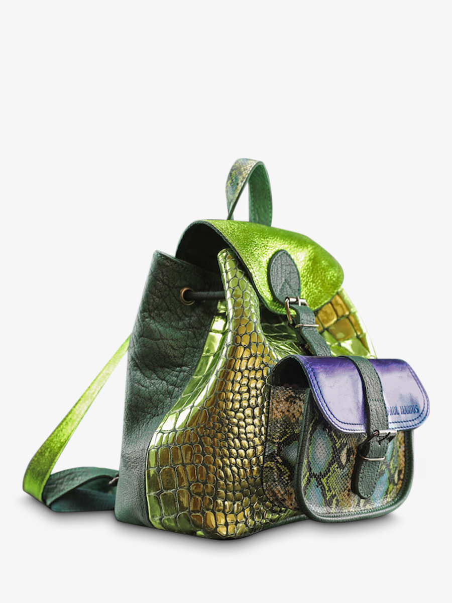 leather-backpak-for-woman-multicoloured-side-view-picture-lebaroudeur-chimere-dragon-paul-marius-3760125348001