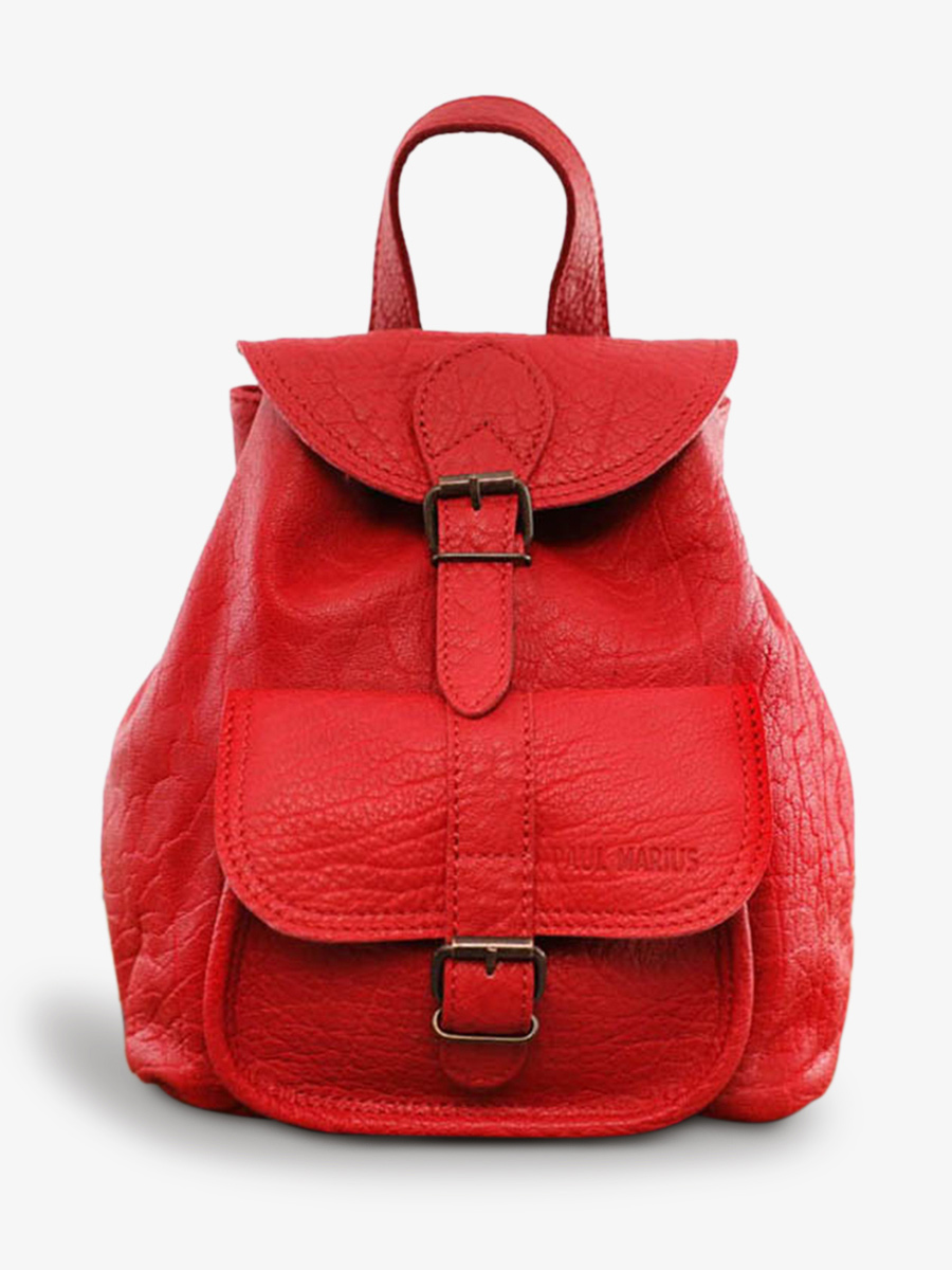 leather-backpak-for-woman-red-front-view-picture-lebaroudeur-carmine-red-paul-marius-3760125335728