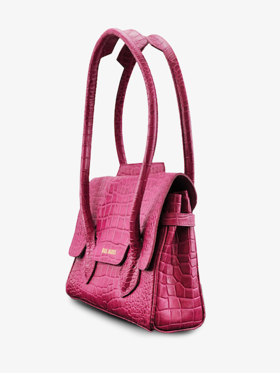 leather-handbag-for-woman-pink-side-view-picture-colette-s-alligator-cocktail-tourmaline-paul-marius-3760125355757