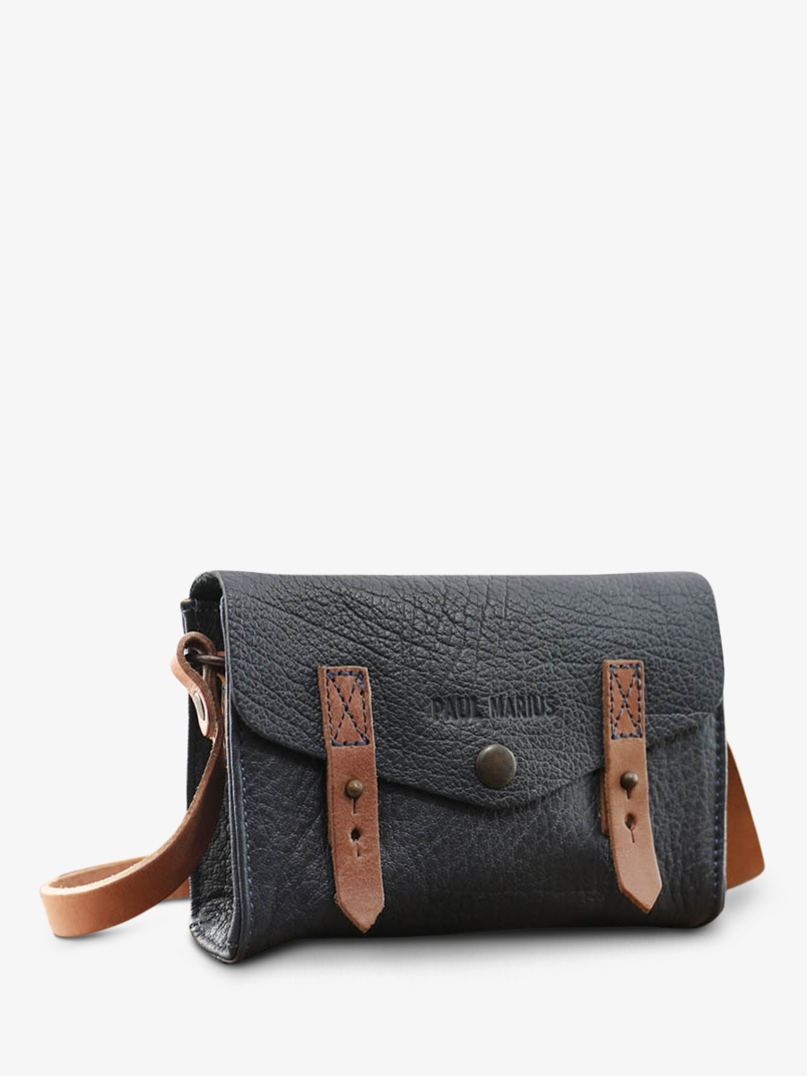 shoulder bag for woman Blue Le Mini Indispensable Ink Blue
