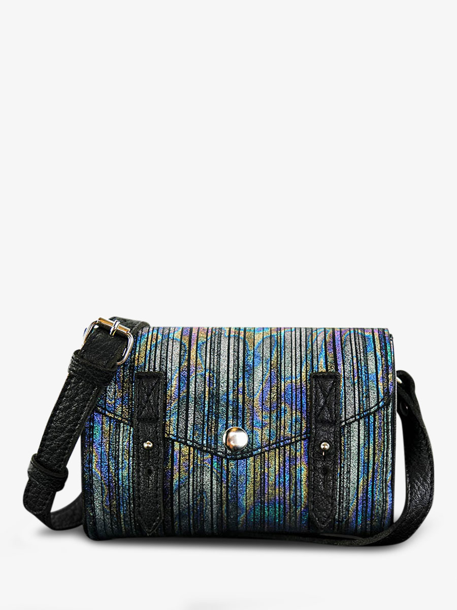 shoulder bag for woman Multicoloured Le Mini Indispensable Holographic PAUL MARIUS