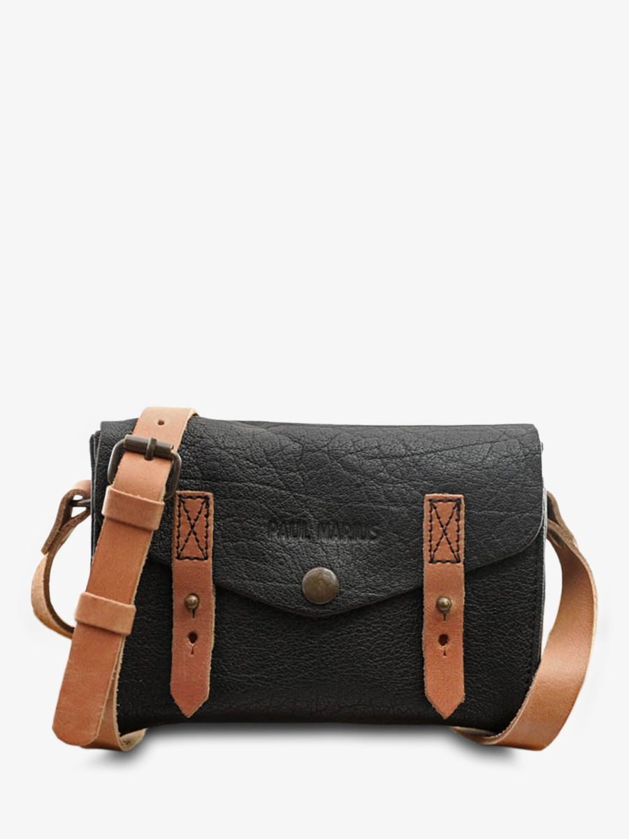 shoulder-bag-for-woman-black-front-view-picture-le-mini-indispensable-black-paul-marius-3760125334837