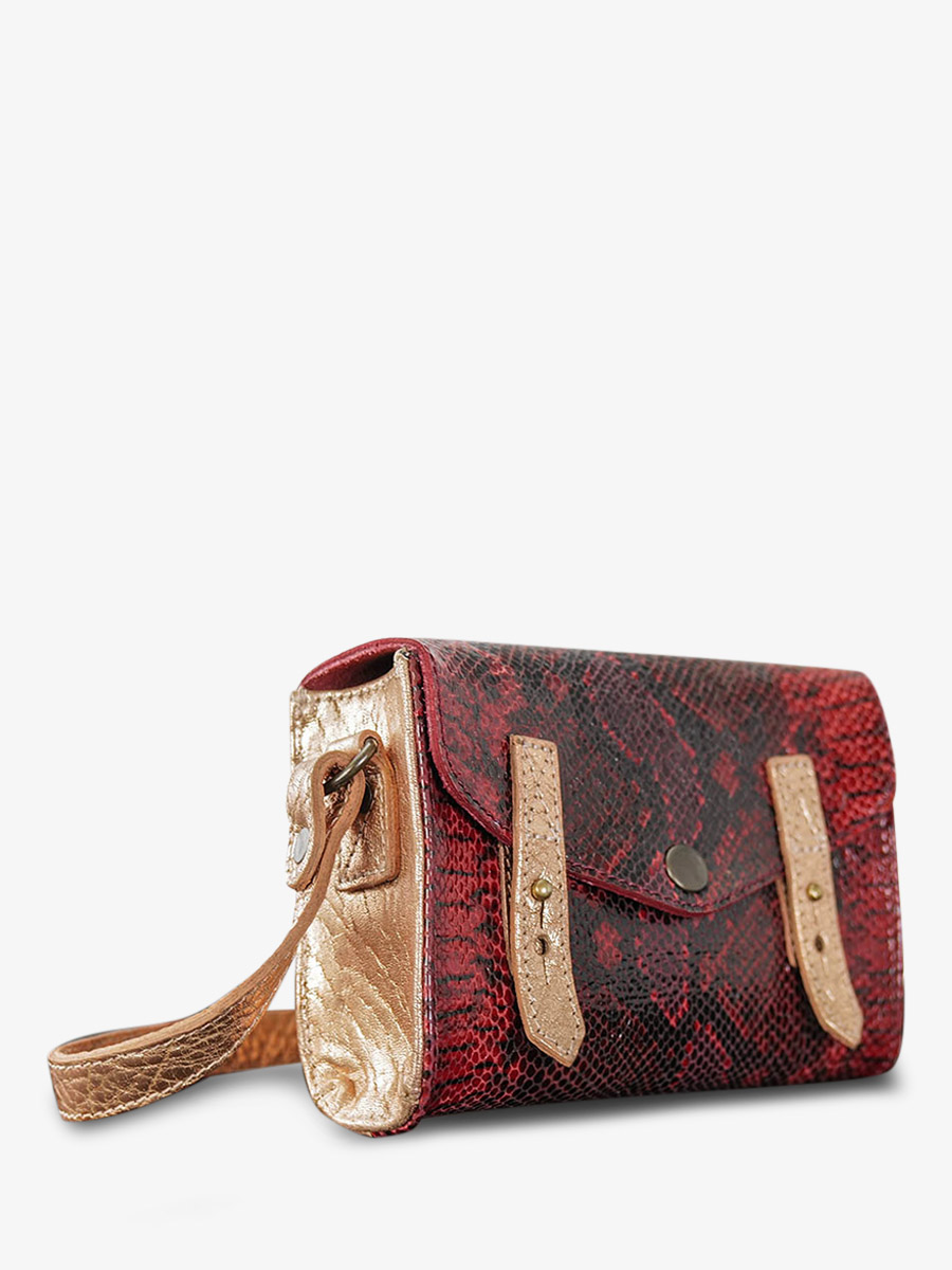 shoulder-bag-for-woman-red-side-view-picture-le-mini-indispensable-python-garnet-red-paul-marius-3760125346175