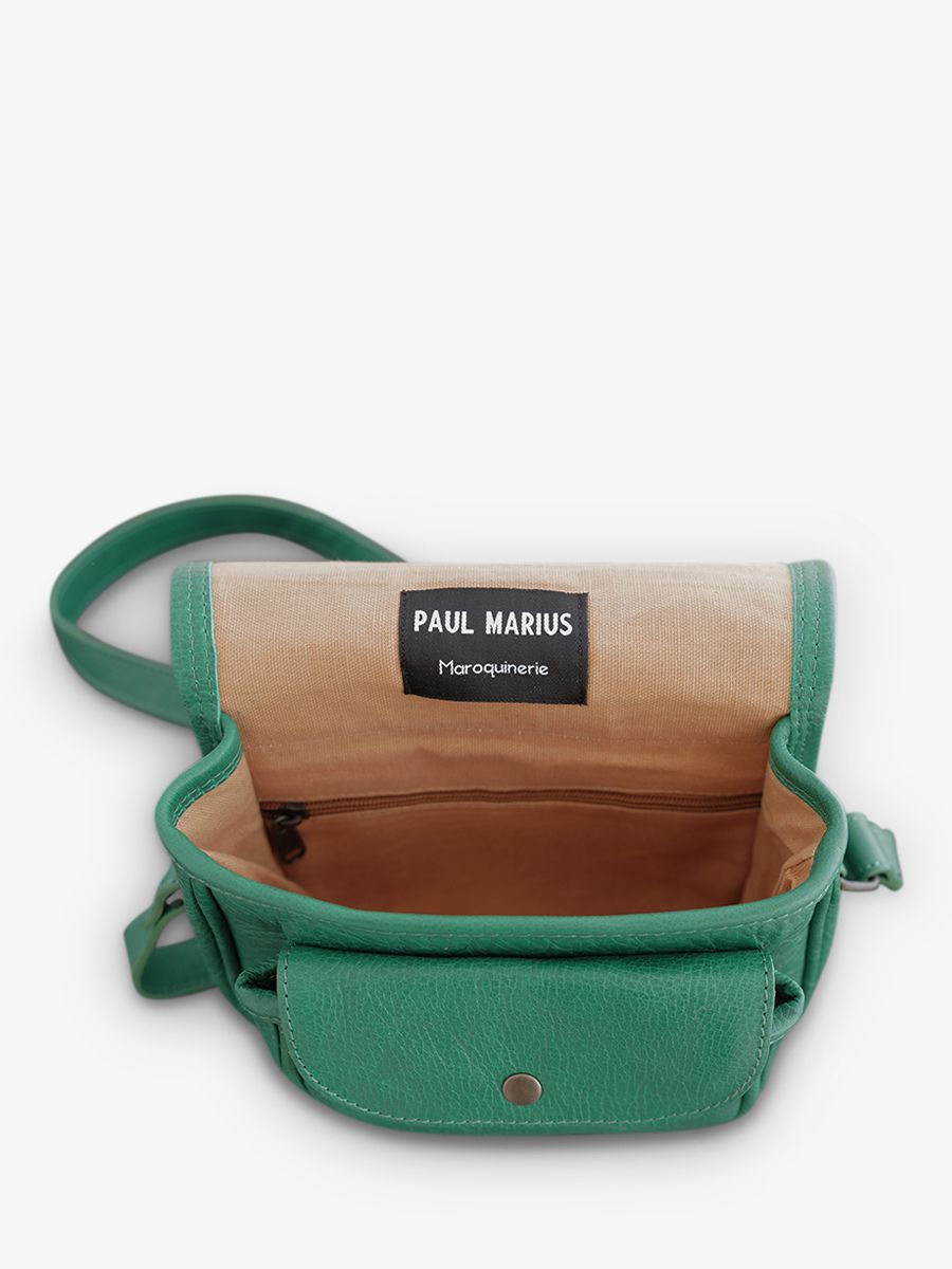 leather-shoulder-bag-for-woman-green-rear-view-picture-lebohemien-emeraude-paul-marius-lebohemien