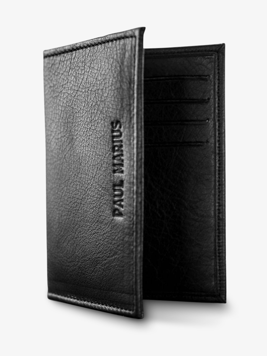 leather card holder Black LePortefeuille ALDO Black PAUL MARIUS