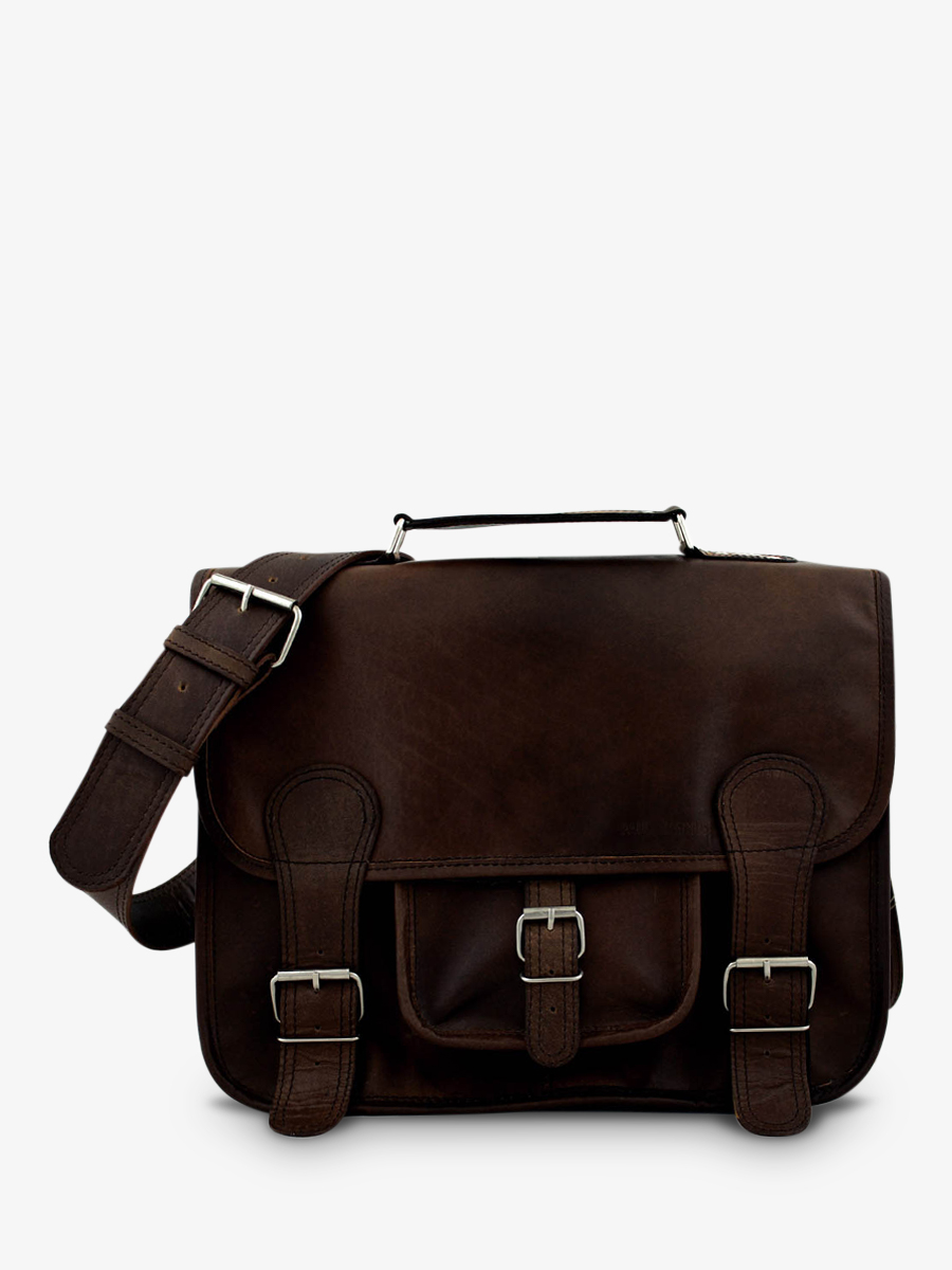 leather document holder Black LeCartable M Indus PAUL MARIUS