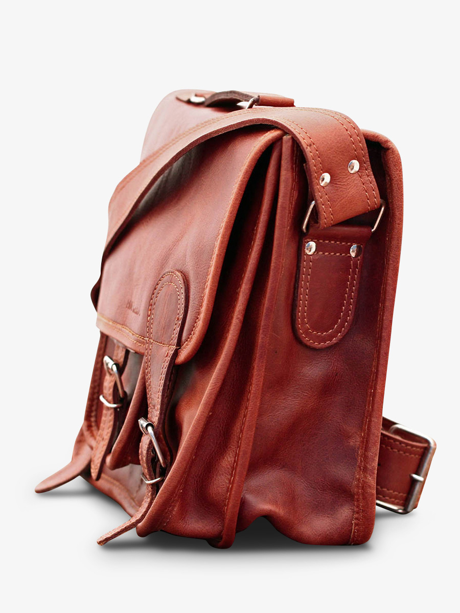 leather document holder Brown LeCartable M Light Brown PAUL MARIUS