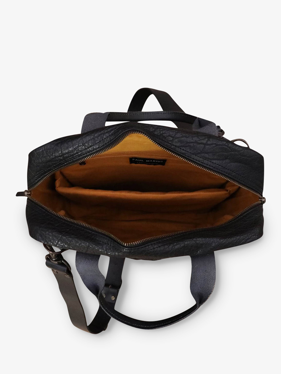 leather document holder Black LeCabas de Marius Black PAUL MARIUS