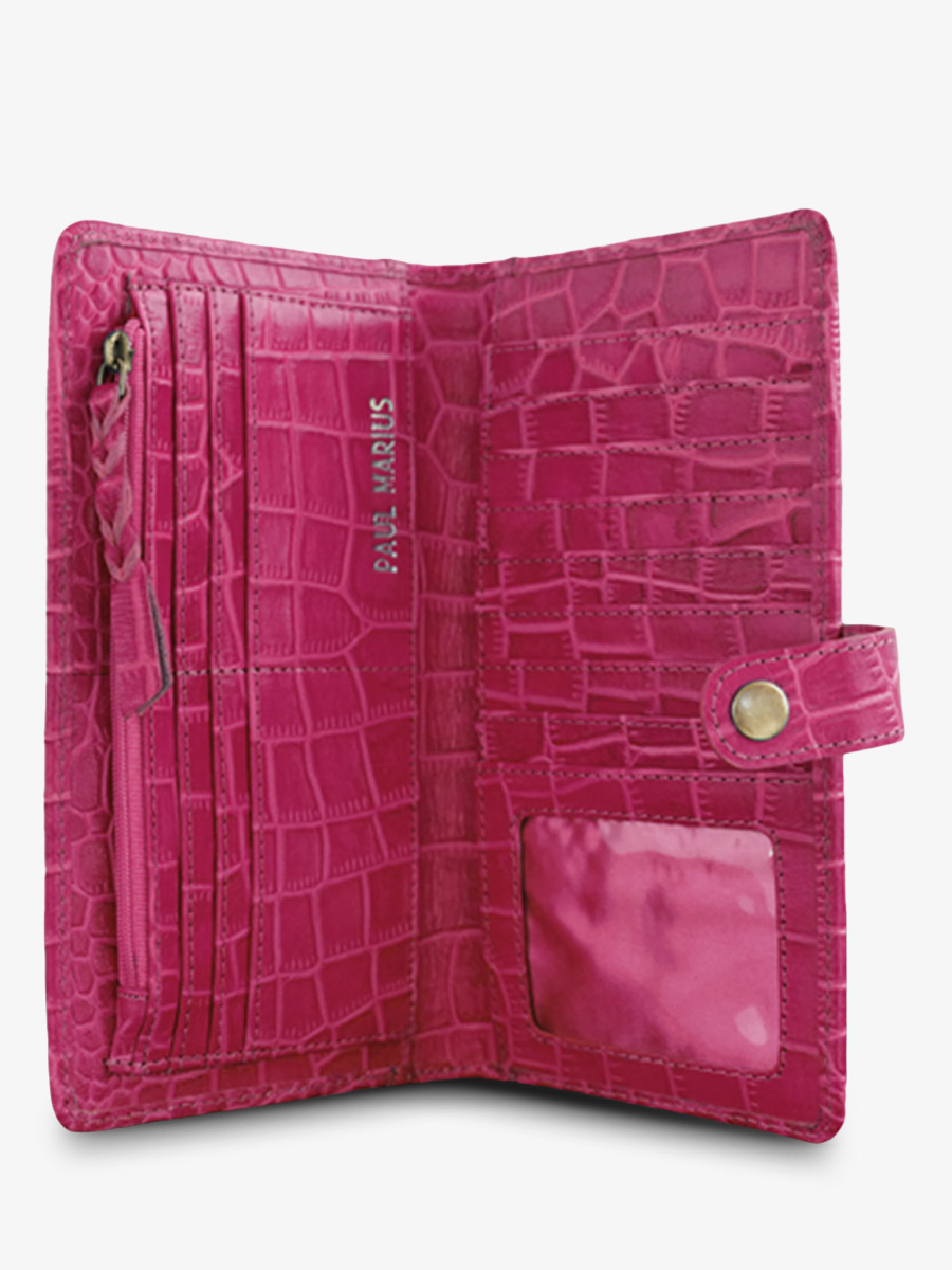 leather-wallet-woman-pink-front-view-picture-leportefeuille-charlotte-n2-alligator-cocktail-tourmaline-paul-marius-3760125355795