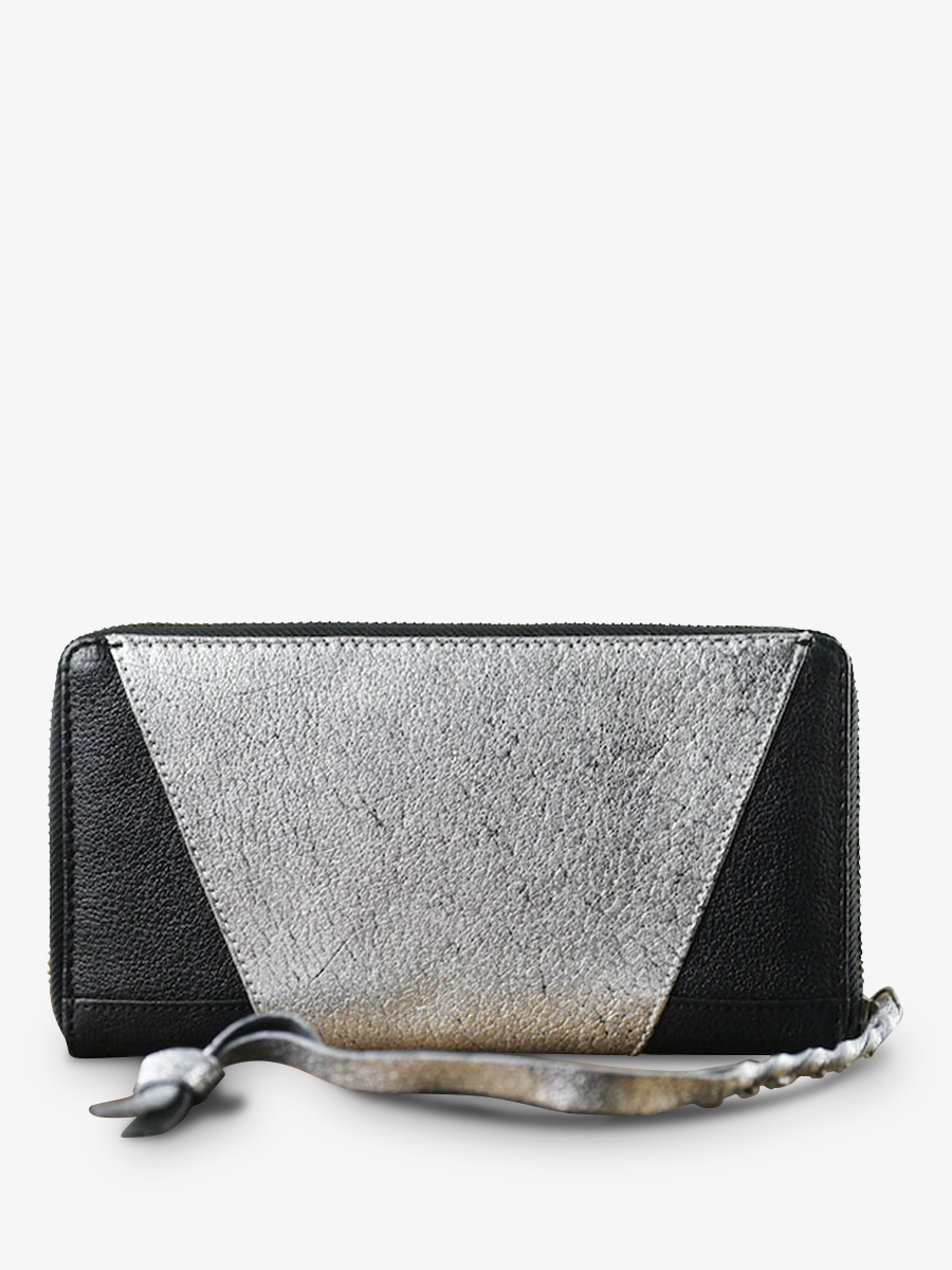 leather wallet woman - LePortefeuille Charlotte - Byzance