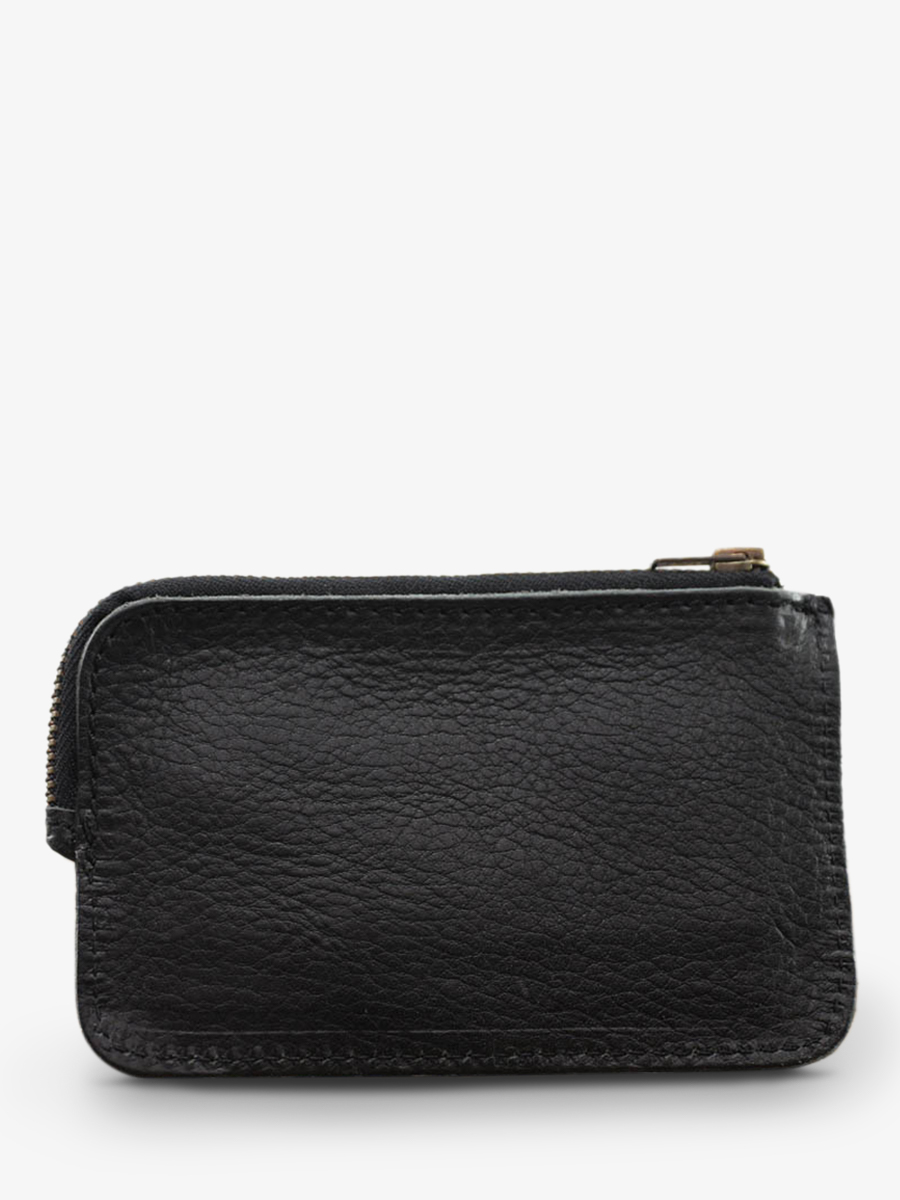 leather wallet man Multicoloured Black LePorte monnaie AUGUSTIN Oily Black PAUL MARIUS