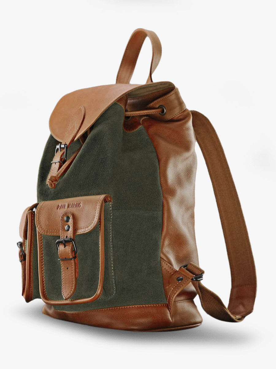 leather-back-pack-brown-green-side-view-picture-lechampêtre-pampa-light-brown-forest-green-paul-marius-3760125348766