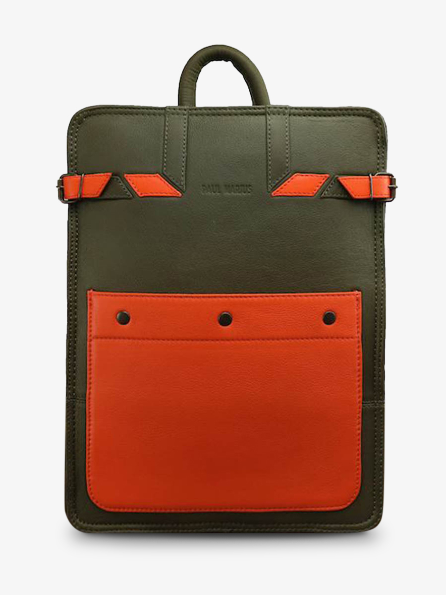 leather-back-pack-khaki-orange-front-view-picture-lecitadin-khaki-orange-paul-marius-3760125335681