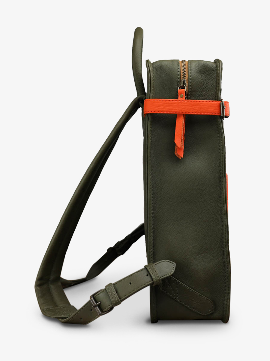 leather-back-pack-khaki-orange-side-view-picture-lecitadin-khaki-orange-paul-marius-3760125335681