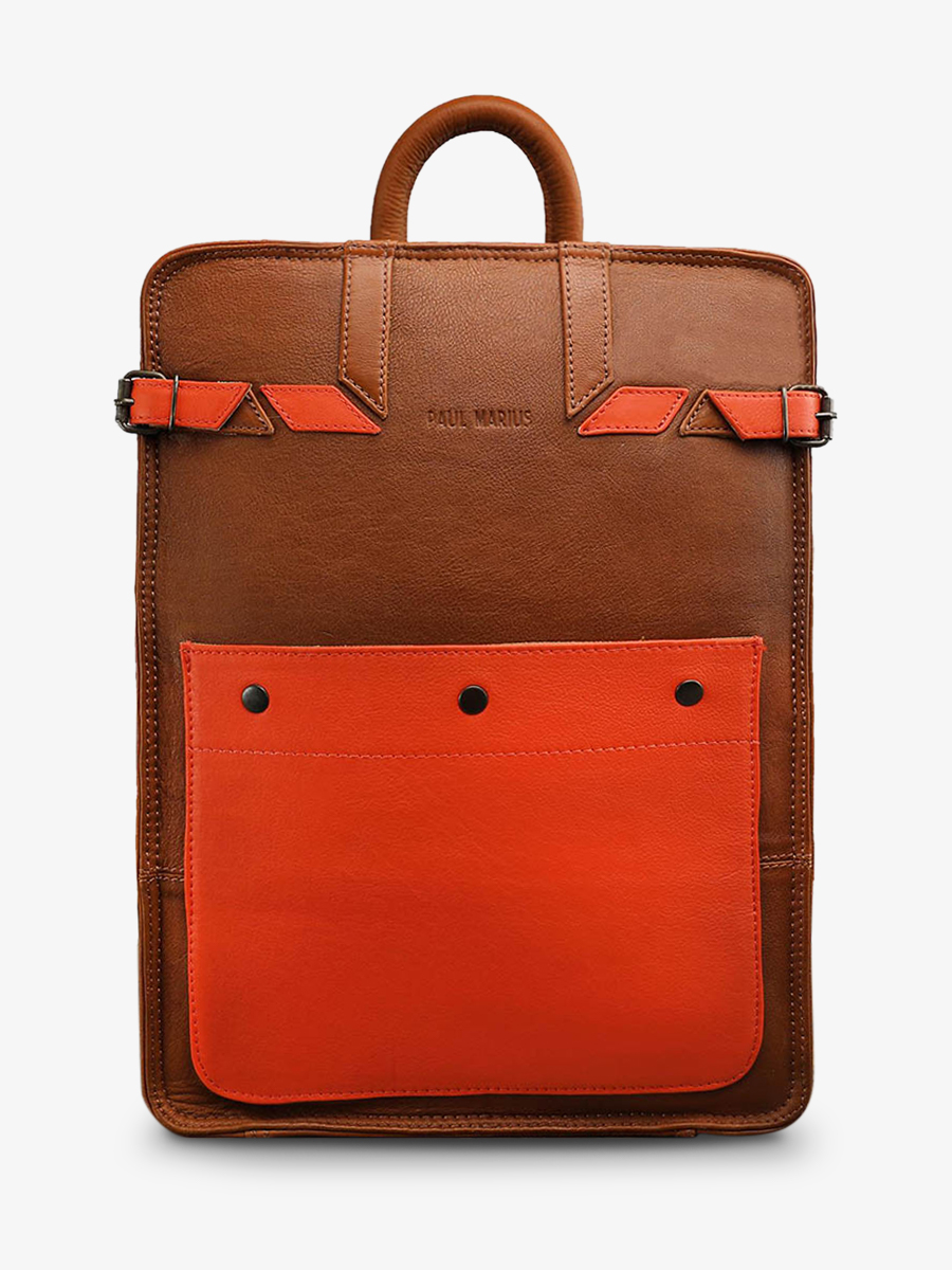 leather-back-pack-brown-orange-front-view-picture-lecitadin-light-brown-orange-paul-marius-3760125335674