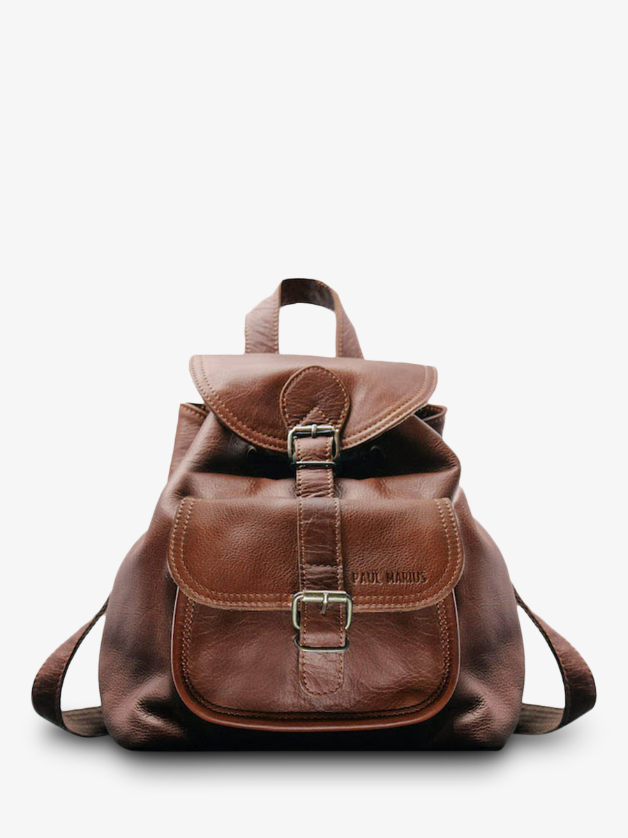 leather-backpak-for-woman-brown-front-view-picture-lebaroudeur-tobacco-paul-marius-3760125347066