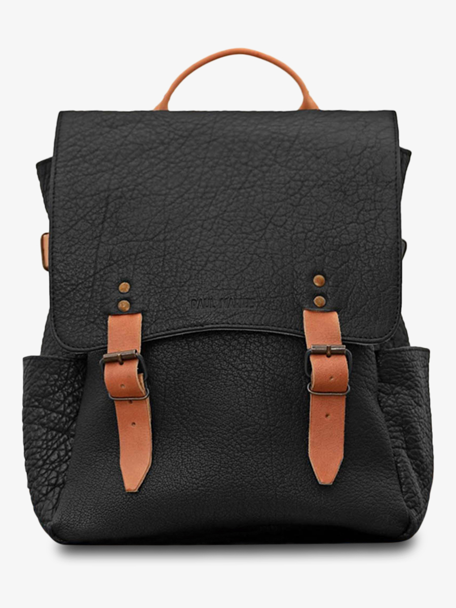 leather back pack Black L Audacieux Black PAUL MARIUS