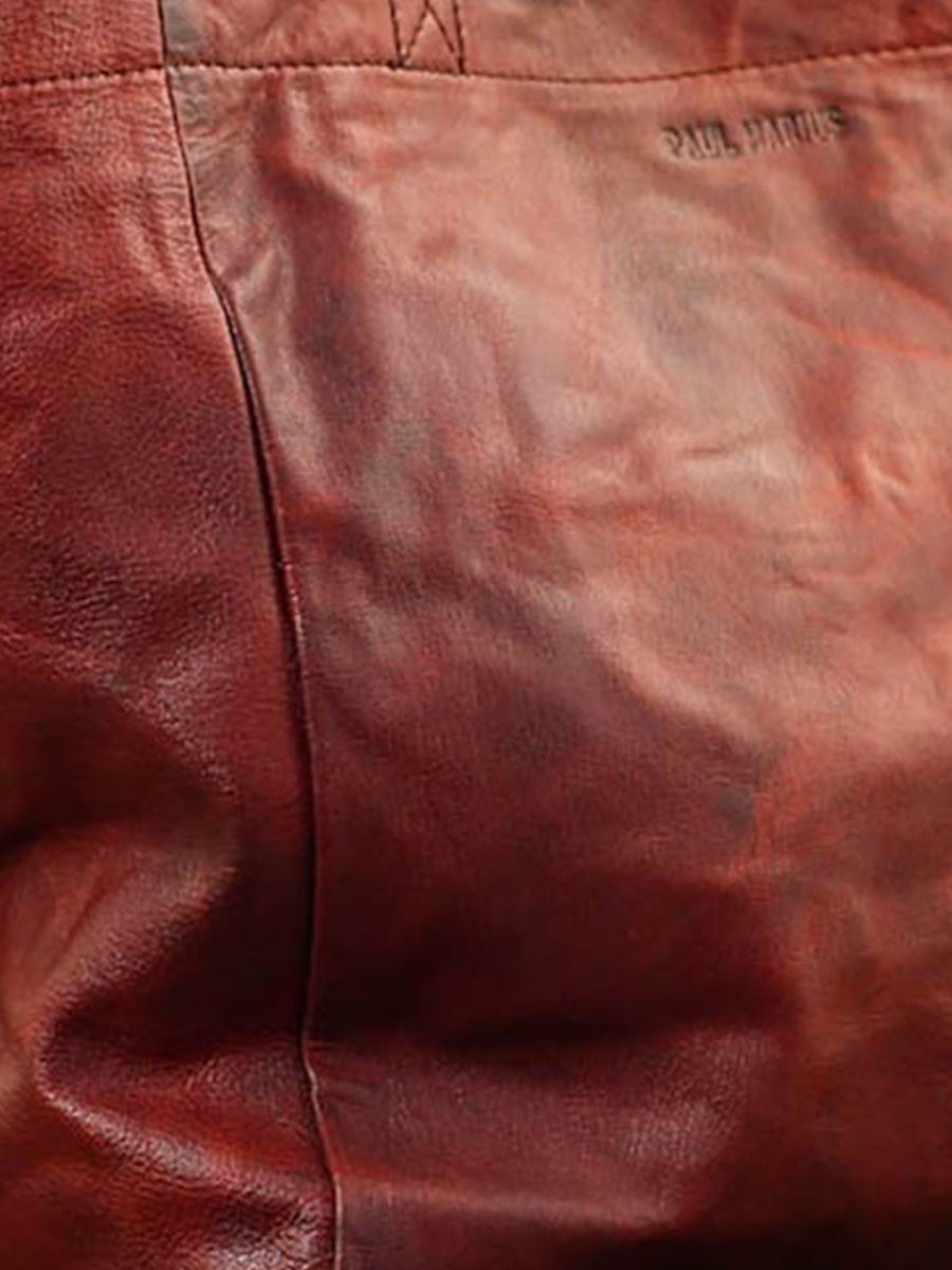 leather hand bag for woman Brown MonPartenaire M Oil Brown