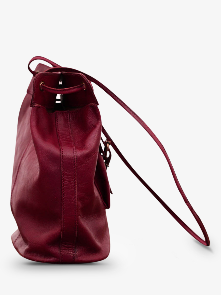 Deep online red bag